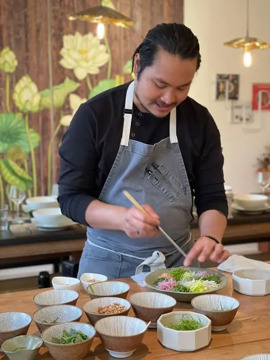 Cooking Thai + dinner to celebrate Thai New Year