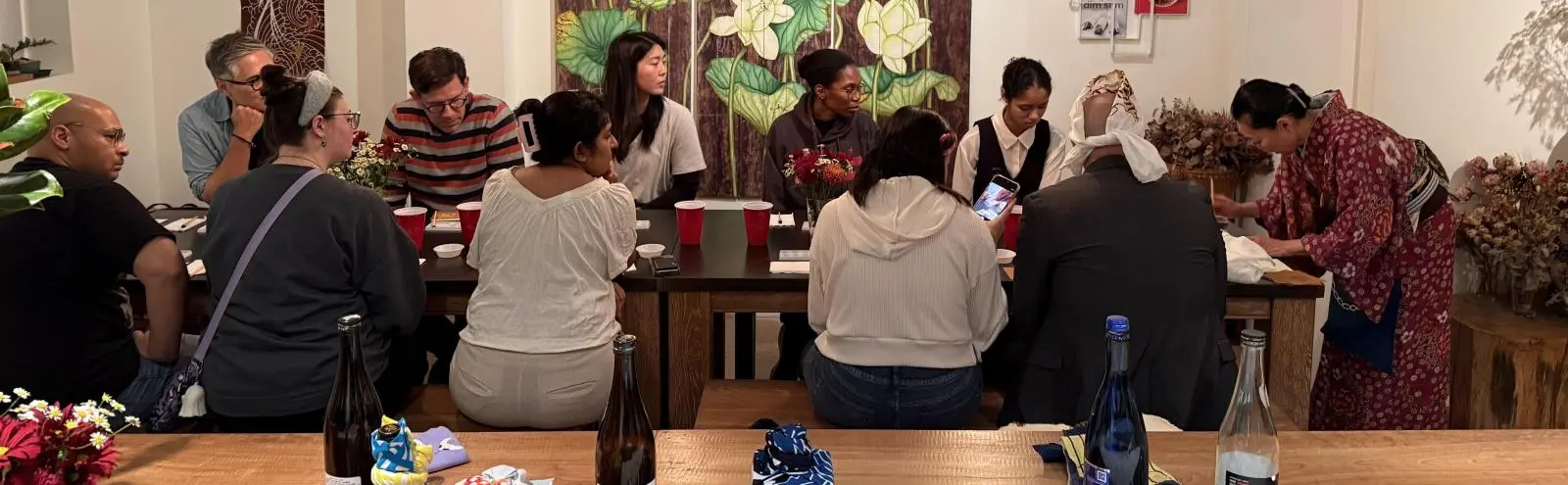 Tenugui the Art of Wrapping+ Hand Painting Card Workshop