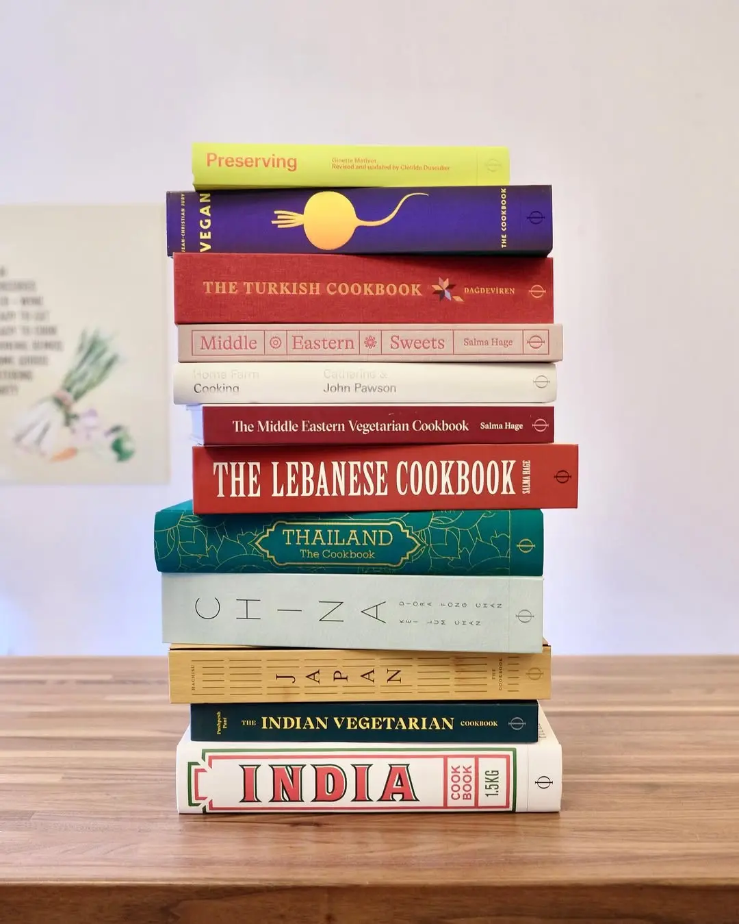 Asian cookbooks at Rice Market