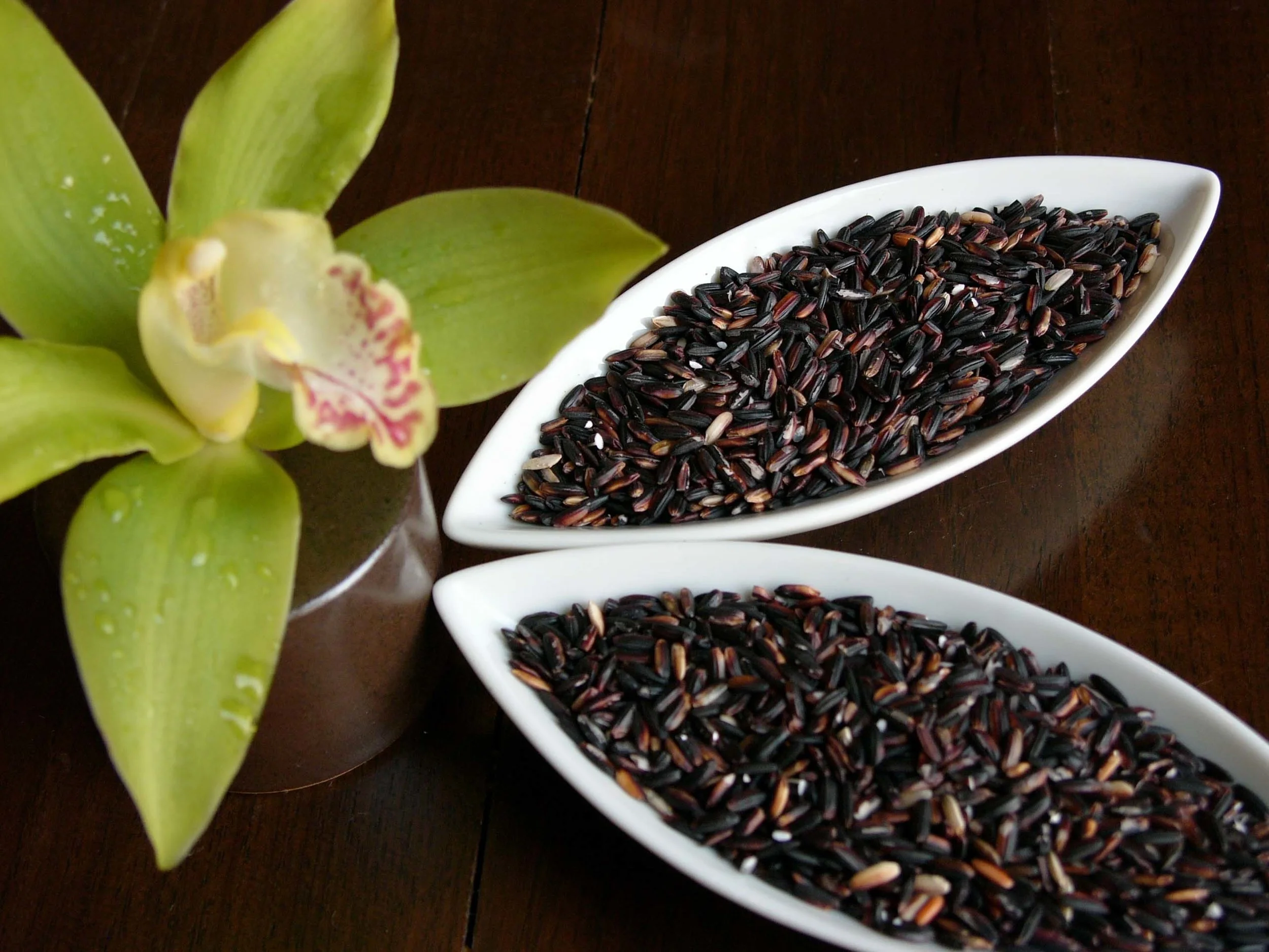 Jasmine and sticky rice