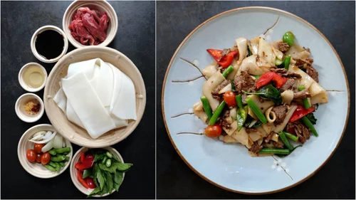 Drunken Noodles ready to cook pack