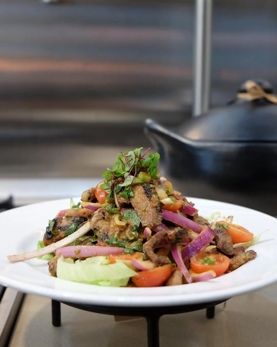 Rice Market hot food counter