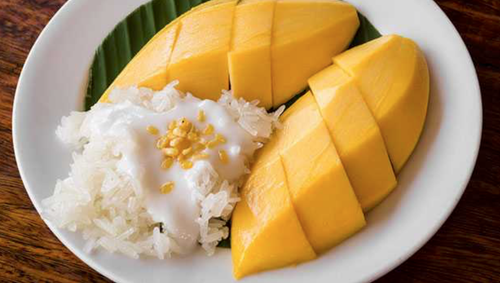 Mango and sticky rice